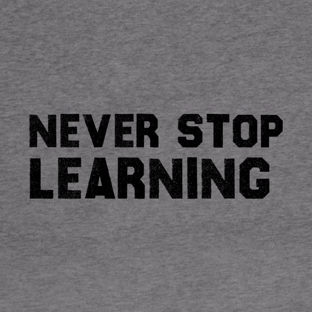 Never stop learning by 101univer.s